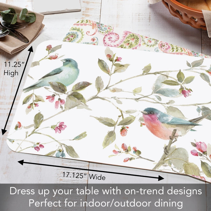 Beautiful Romance Reversible Plastic Placemat