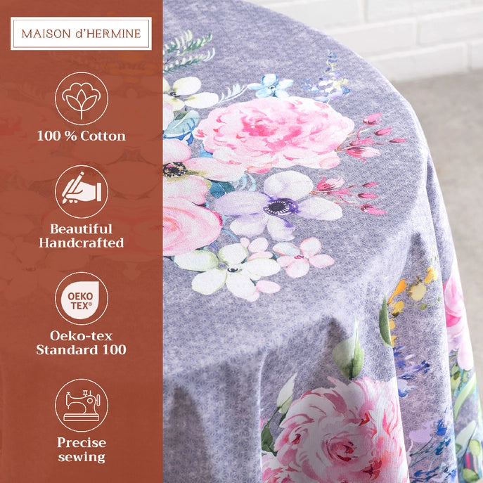 Tablecloth - Sweet Rose Lavender - Lush