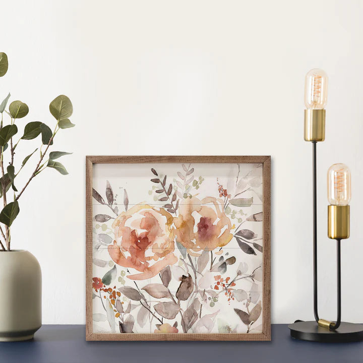 24X24 Sunbaked Flowers II By Carol Robinson Wall Art