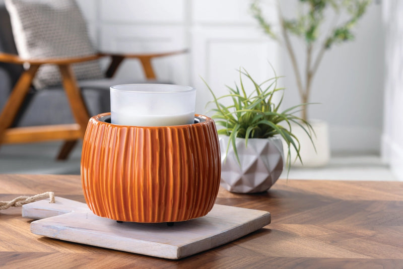 Crock Candle Warmer - Harvest Pumpkin