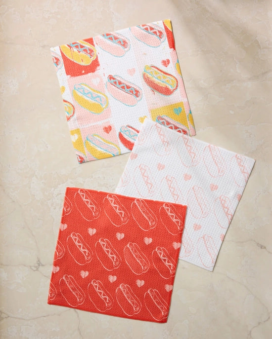 Geometry Dishcloth Set - Fun Franks