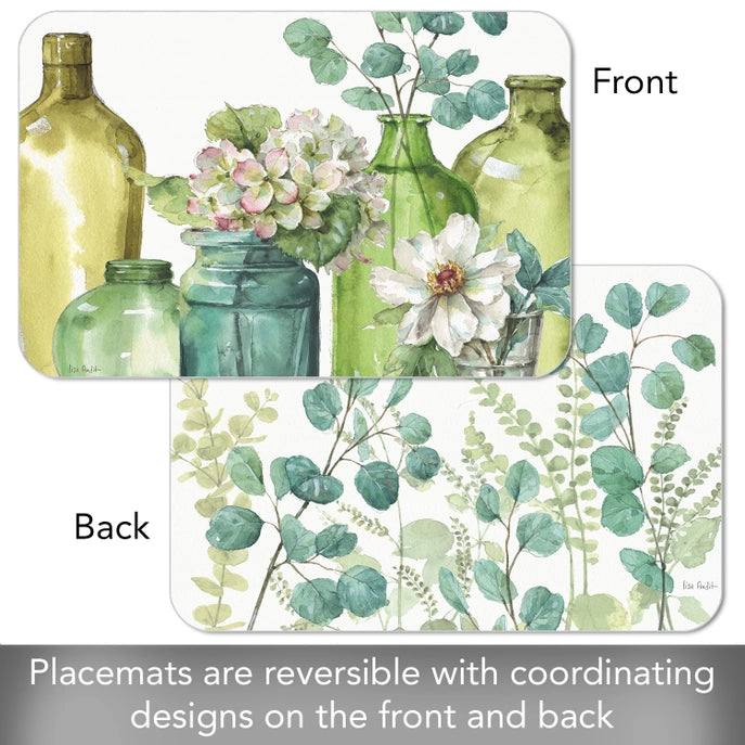 Greenery Reversible Plastic Placemat