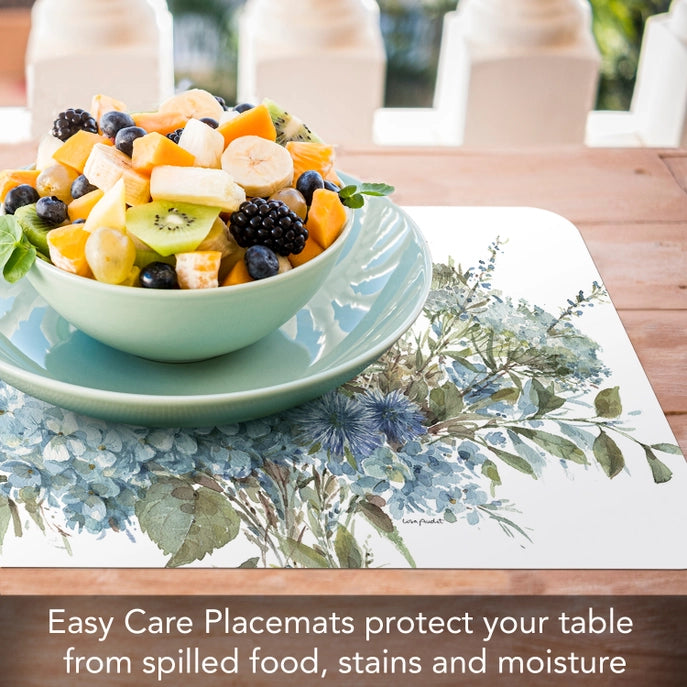 Bohemian Blue Reversible Plastic Placemat