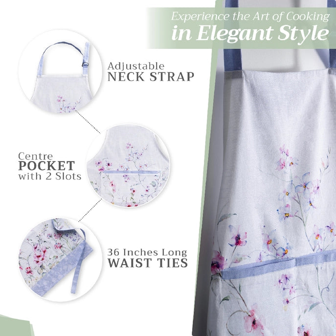 Cotton Apron - Summer Floral