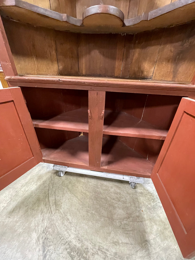 Antique Corner Cabinet