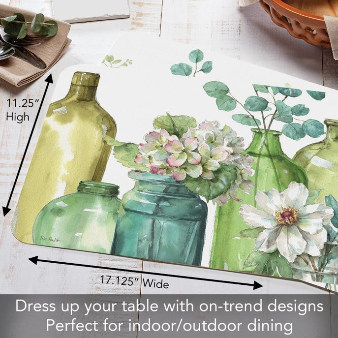 Greenery Reversible Plastic Placemat