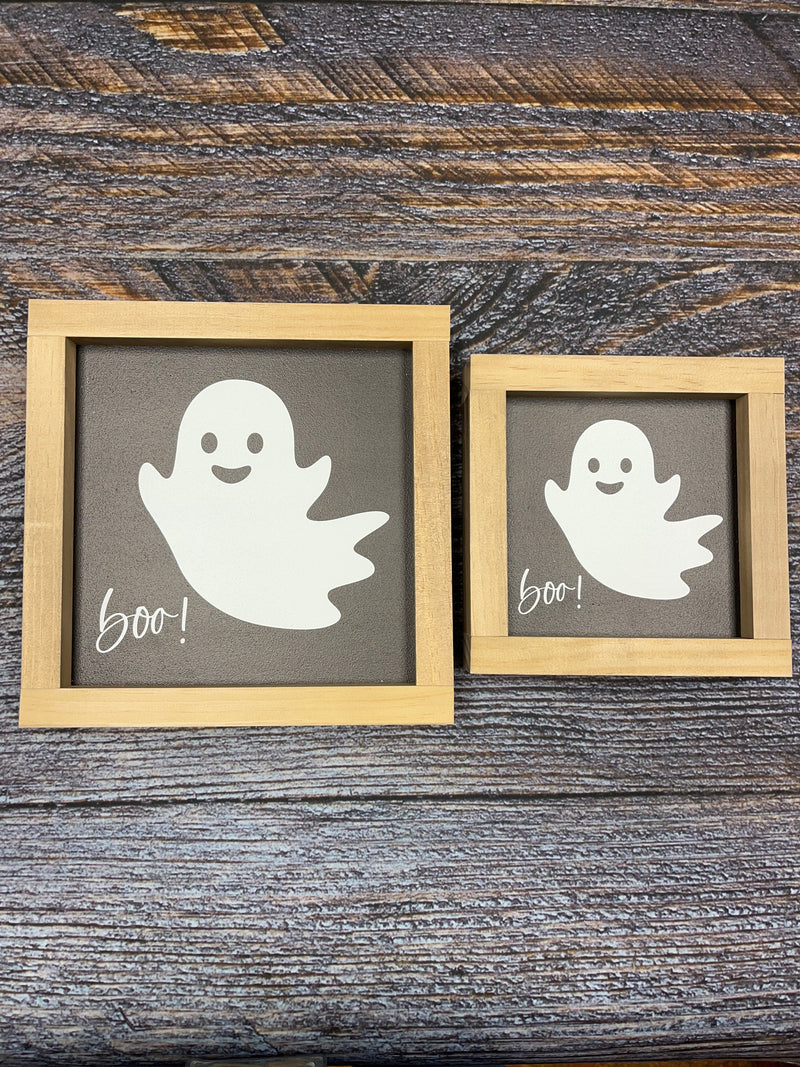 Ghost, Boo! Framed Wall Decor