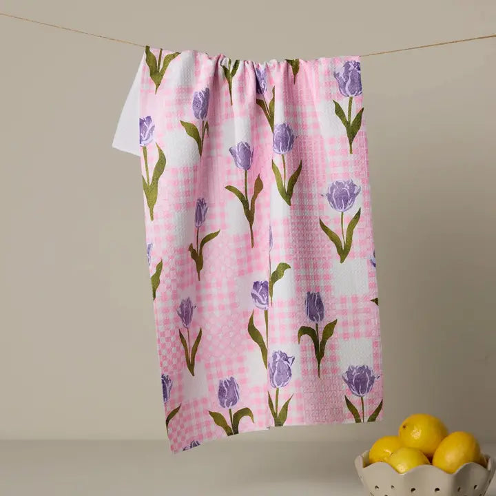 Geometry Tea Towel - Tulip Town