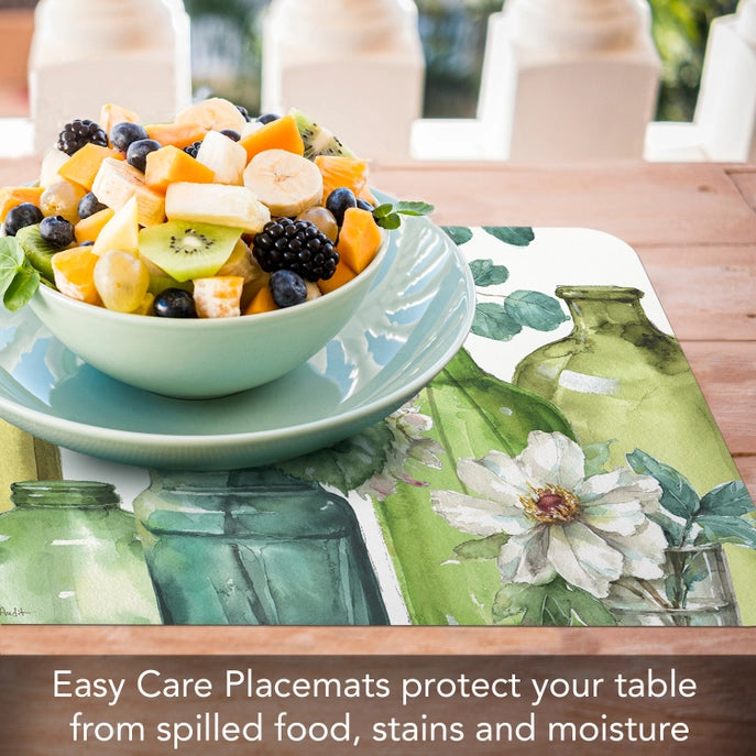 Greenery Reversible Plastic Placemat