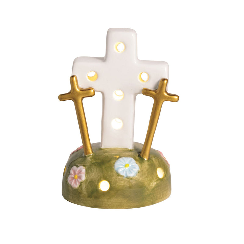 Three Cross Light Up Sitter