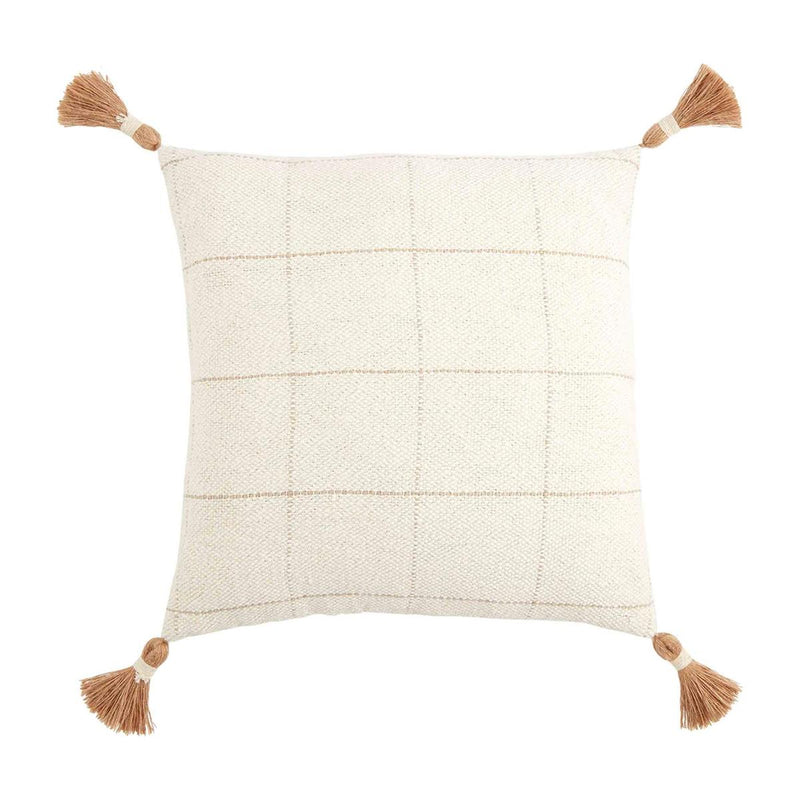 Woven Check Pillow