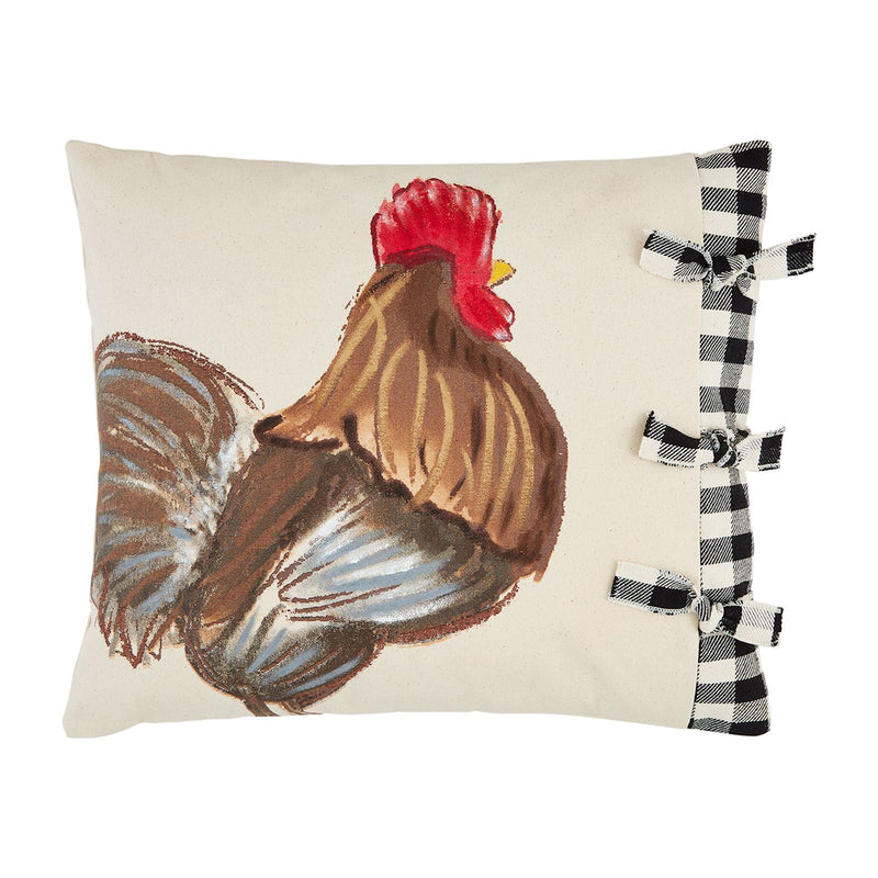 Farm Animal Painted Pillow