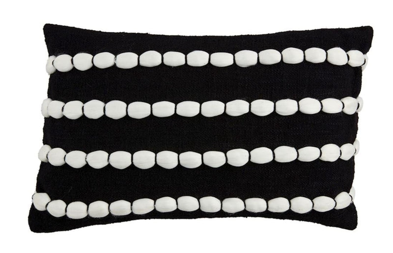 Pom Stripe Pillow