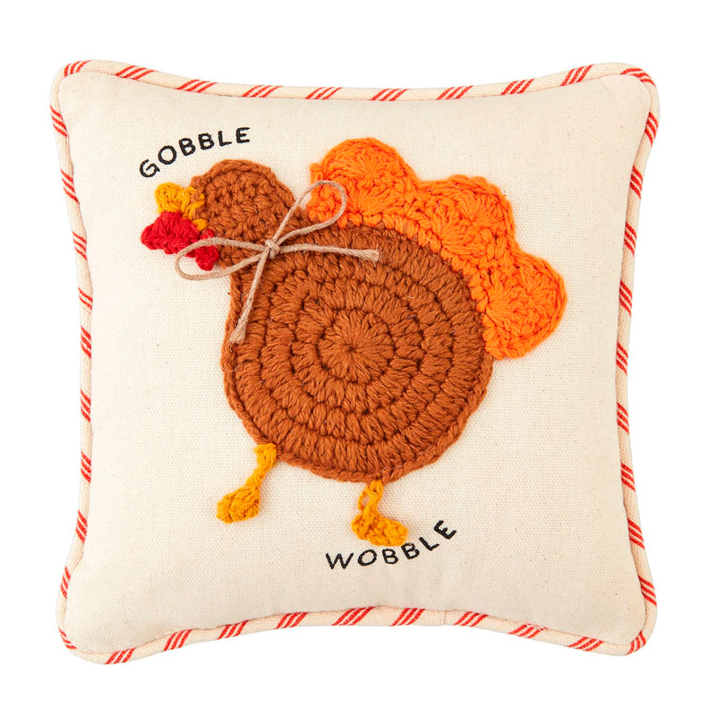 Thanksgiving Mini Crochet Pillow