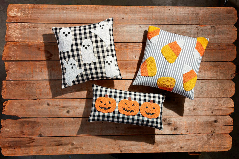 Halloween Beaded Pillow