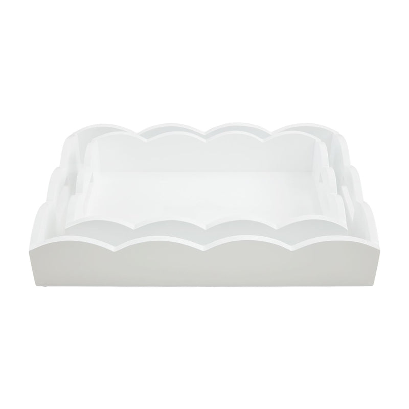 Scallop Lacquer Tray