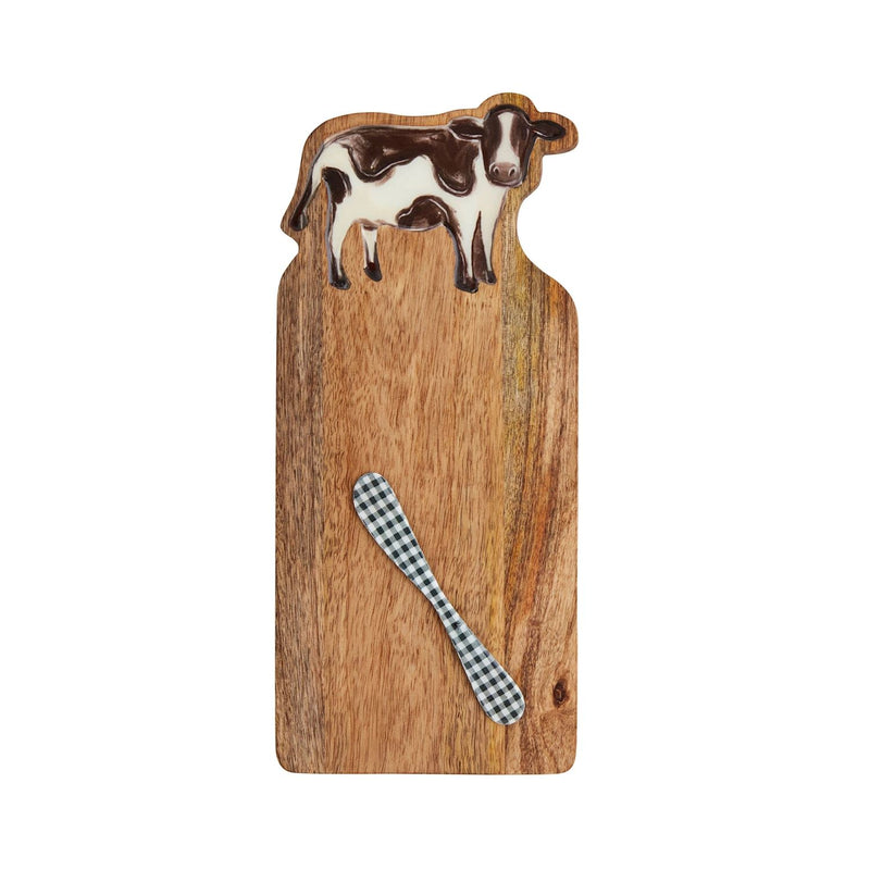 Enamel Farm Animal Board Set