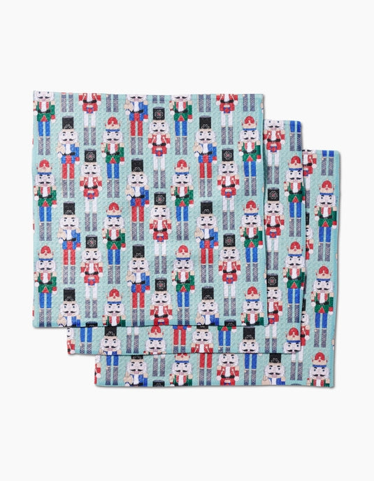 Geometry Dish Cloth Set - Nuts Cracking