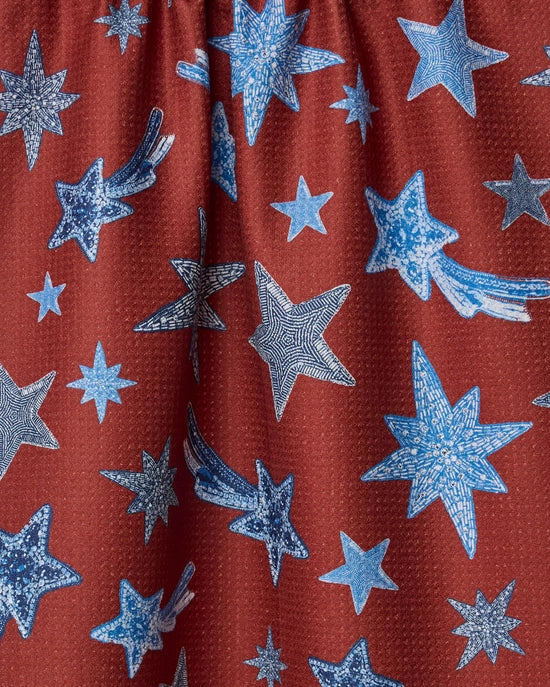 Geometry Tea Towel - Beaded Stars