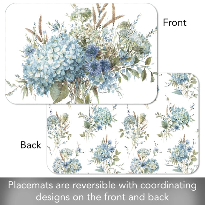 Bohemian Blue Reversible Plastic Placemat