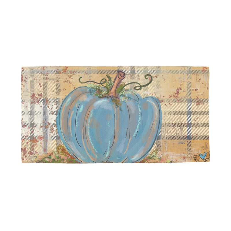 Fall "Jennie Blue Pumpkin" Pillow Swap