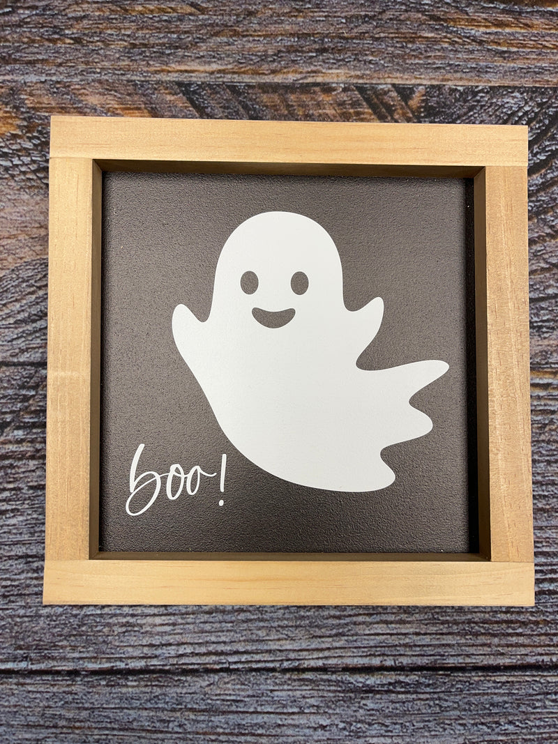 Ghost, Boo! Framed Wall Decor