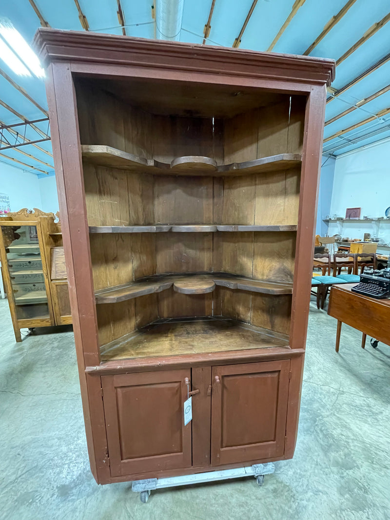 Antique Corner Cabinet