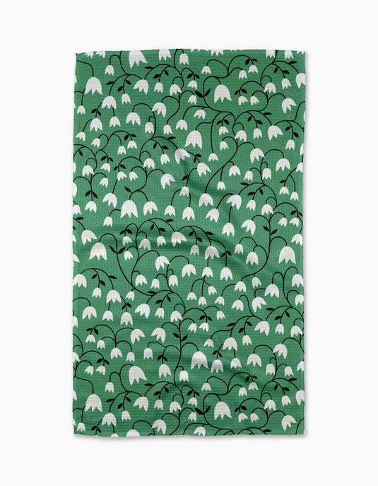 Geometry Tea Towel - Snowdrop