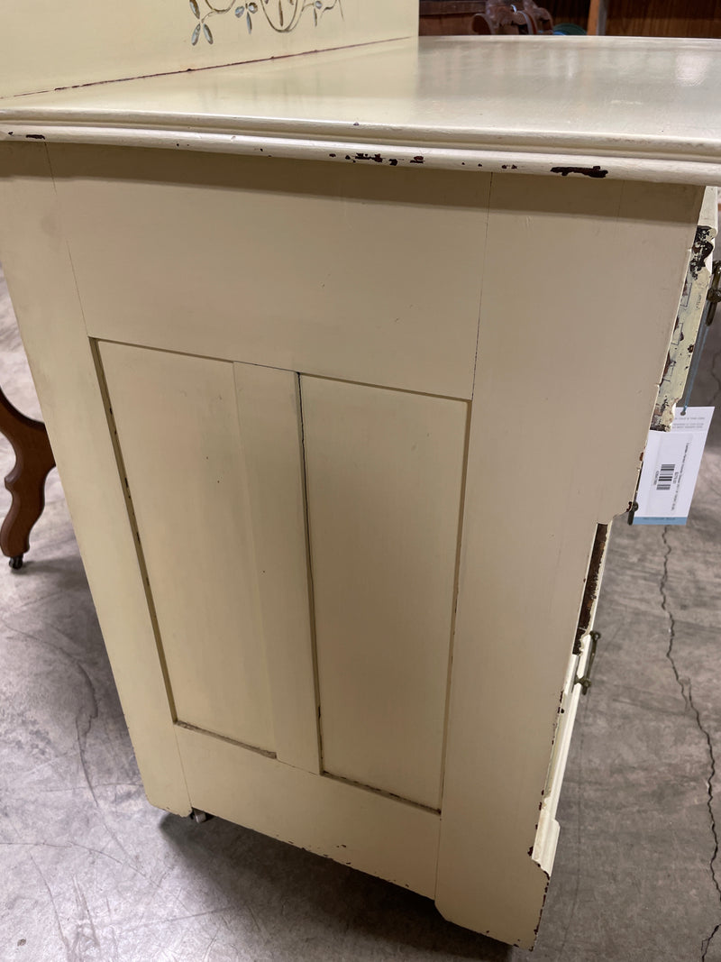 Eastlake Painted Victorian Dresser (KEY AT FRONT DESK)