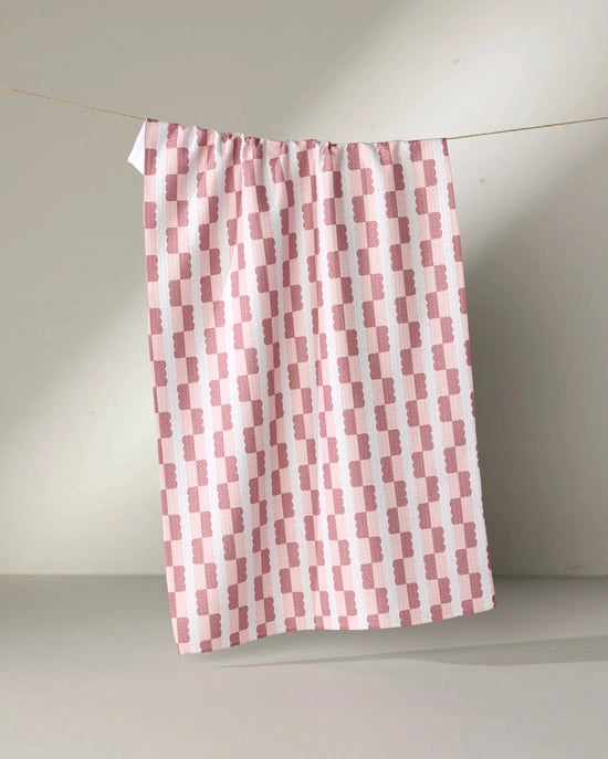 Geometry Tea Towel - Sweet