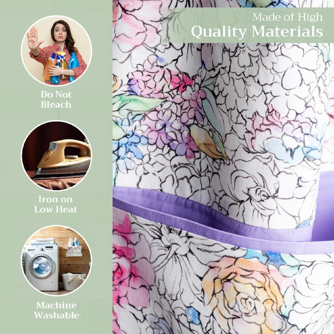 Cotton Apron - Floral Love