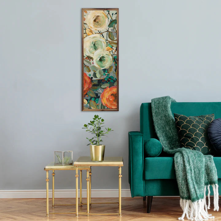 8X24 Floral Warmth II By Carol Robinson Wall Art