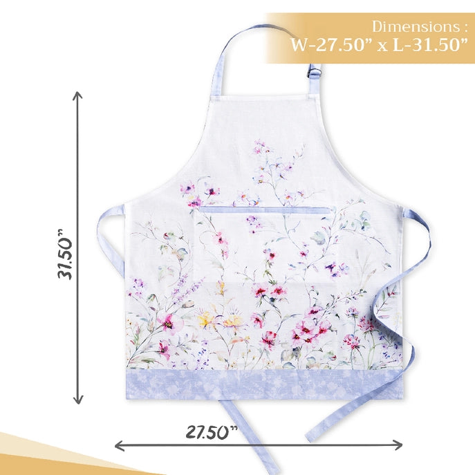 Cotton Apron - Summer Floral