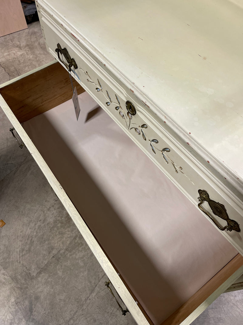 Eastlake Painted Victorian Dresser (KEY AT FRONT DESK)