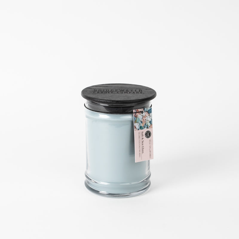 18OZ LARGE JAR CANDLE - Salt & Sea Glass