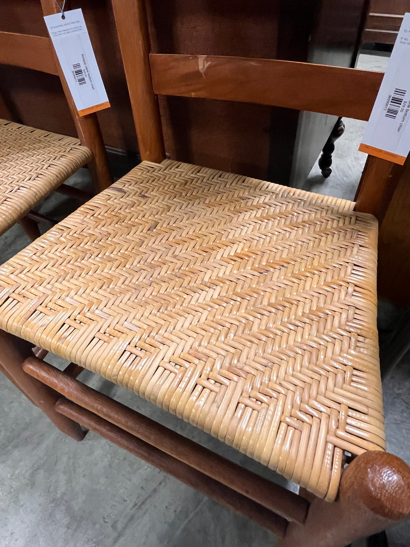 Antique cane bottom chair