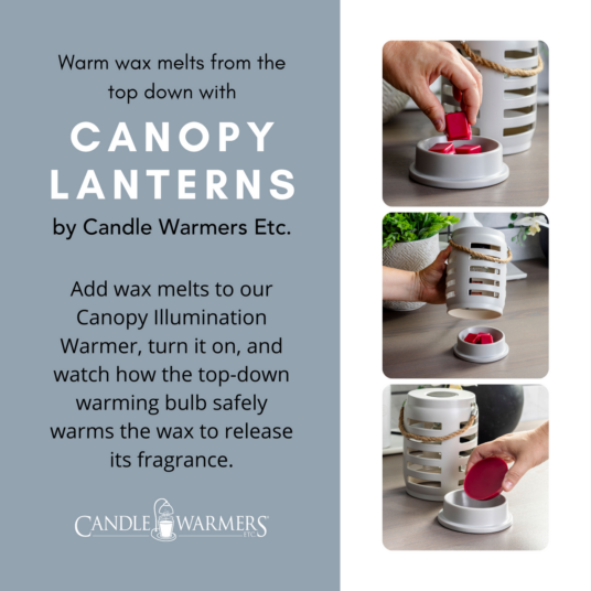 Canopy Illumination Wax Warmer - Geo Lantern