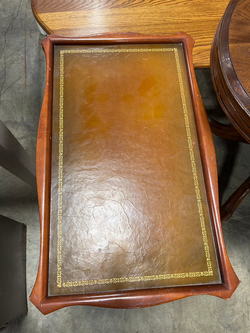 Project Table leather top