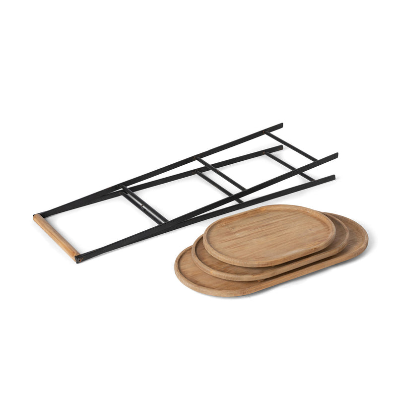 Wooden 3-Tiered Server