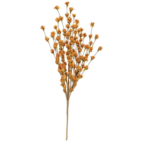 Fall Blossoms Spray, Rust