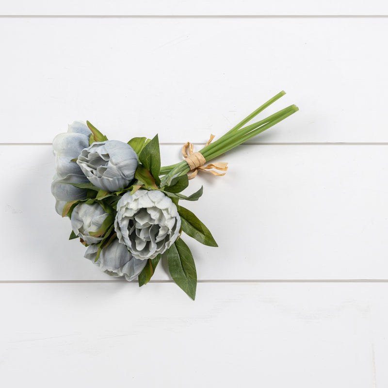 DUSTY BLUE PEONY BUNDLE