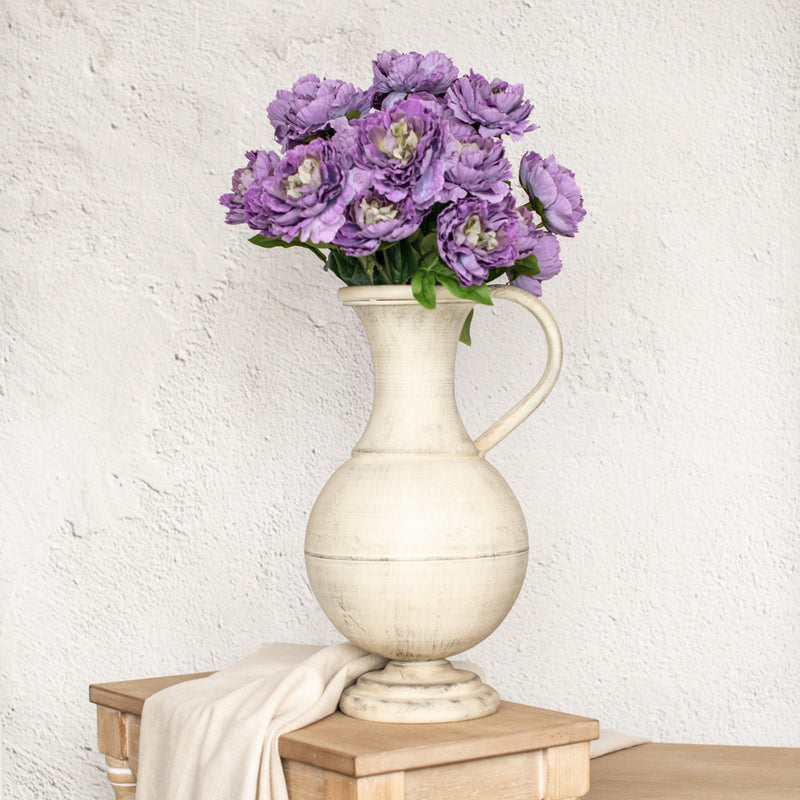 25" PURPLE PEONY STEM