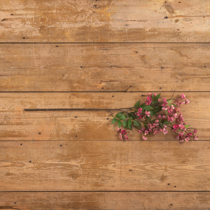 32" PINK BLOSSOM SPRAY