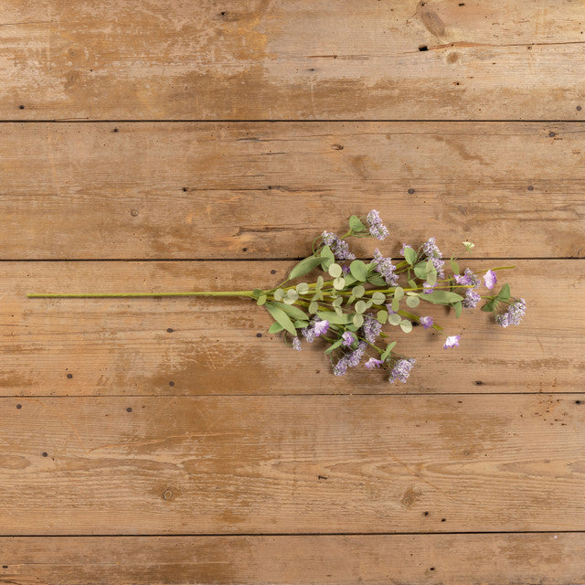 32" PURPLE QUEEN ANNE'S LACE & WILD FLOWER SPRAY