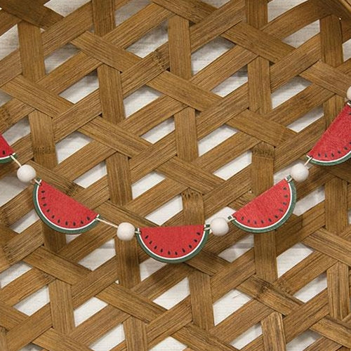 Beaded Watermelon Mini Garland