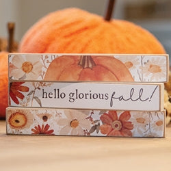 Hello Glorious Fall Mini Stick Set of 3
