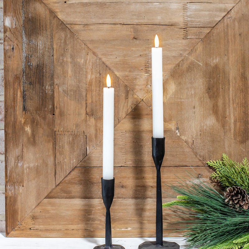 Set/2 LED Taper Candles