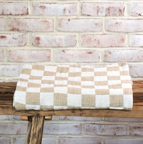 Checkered Throw