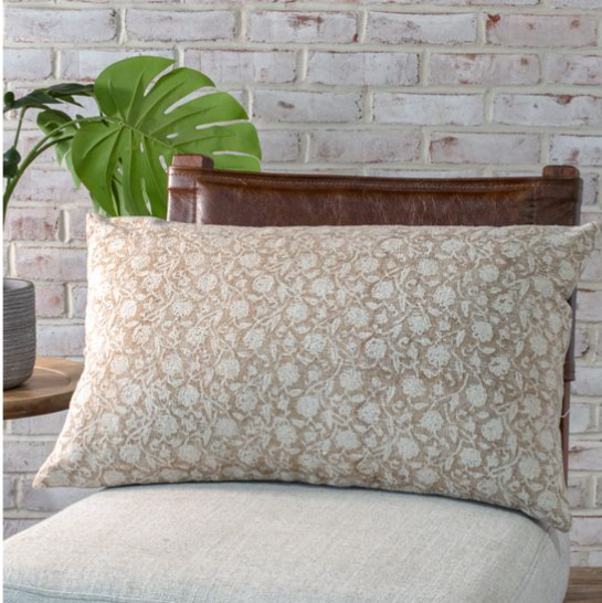 14X24 Floral Pillow