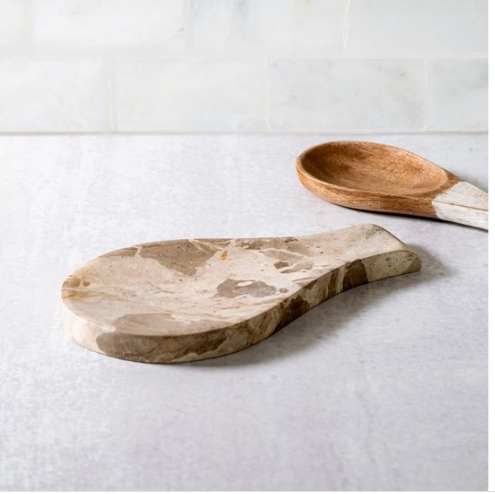 Leopard Marble Spoon Rest